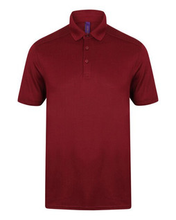 Henbury H460 - Mens Performance Stretch Polo with Wicking Finish