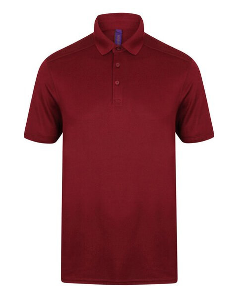Henbury H460 - Men's Performance Stretch Polo with Wicking Finish