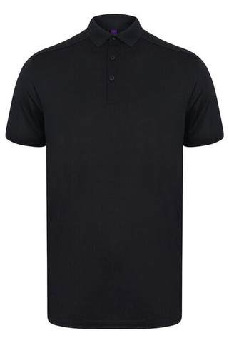 Henbury H460 - Mens Performance Stretch Polo with Wicking Finish