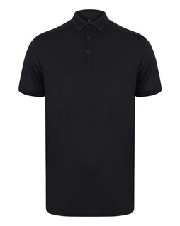 Henbury H460 - Mens Performance Stretch Polo with Wicking Finish