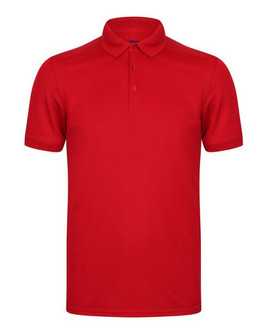 Henbury H460 - Men's Performance Stretch Polo with Wicking Finish