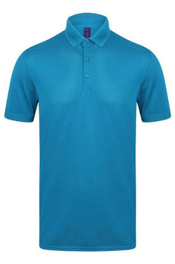 Henbury H460 - Mens Performance Stretch Polo with Wicking Finish
