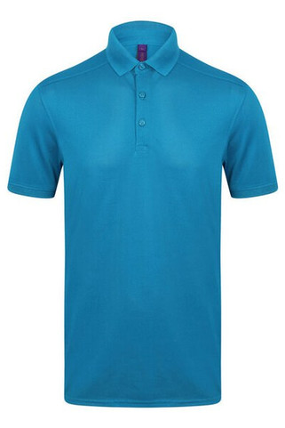 Henbury H460 - Mens Performance Stretch Polo with Wicking Finish