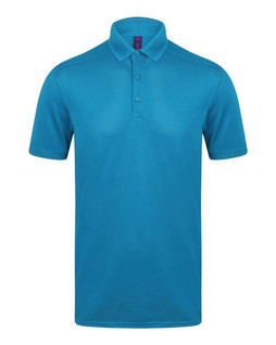 Henbury H460 - Mens Performance Stretch Polo with Wicking Finish