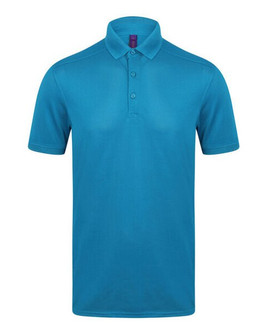 Henbury H460 - Men's Performance Stretch Polo with Wicking Finish