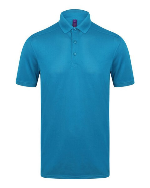Henbury H460 - Men's Performance Stretch Polo with Wicking Finish