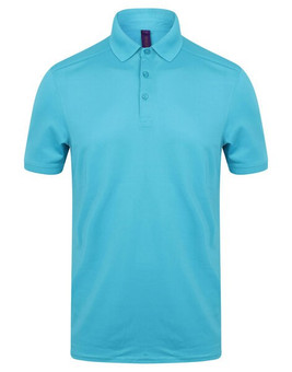 Henbury H460 - Men's Performance Stretch Polo with Wicking Finish