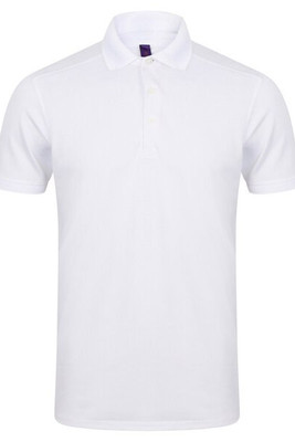 Henbury H460 - Men's Performance Stretch Polo with Wicking Finish