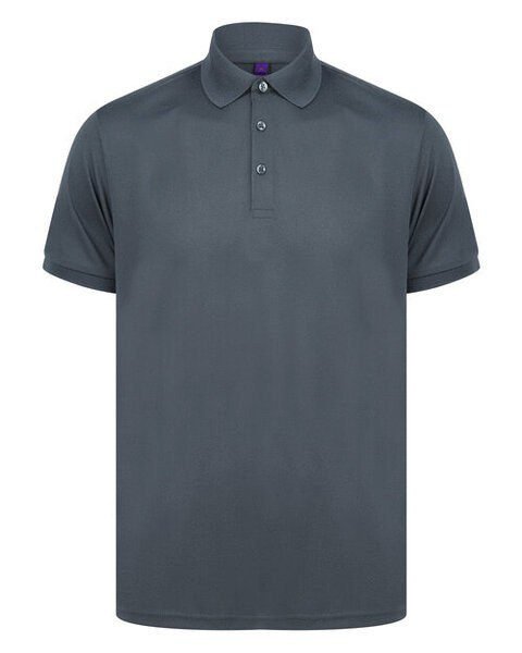 Henbury H465 - Eco-Friendly Recycled Polyester Polo Shirt