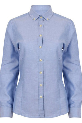 Henbury H513 - Women's Wrinkle Resistant Oxford Shirt - Regular Fit