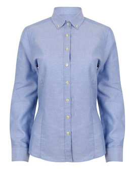 Henbury H513 - Women's Wrinkle Resistant Oxford Shirt - Regular Fit