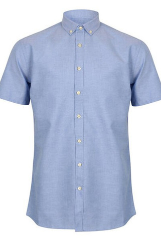 Henbury H517 - Mens Wrinkle-Resistant Oxford Shirt - Regular Fit