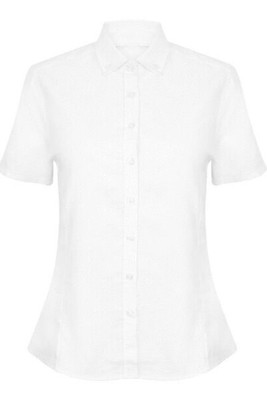 Henbury H518 - Women's Wrinkle Resistant Oxford Shirt with Short Sleeves