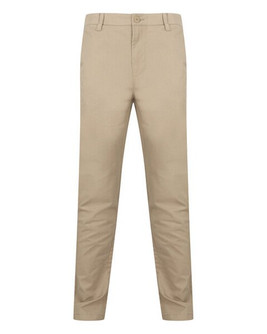 Henbury H650 - Men's Slim Fit Stretch Chino Pants with Flex Waistband