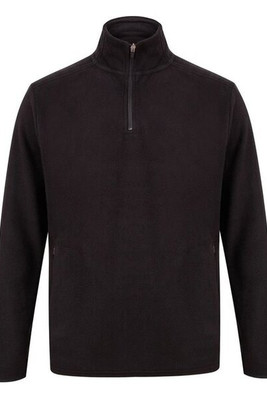 Henbury H858 - Men's Premium 1/4 Zip Microfleece Pullover