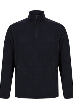 Henbury H858 - Mens Premium 1/4 Zip Microfleece Pullover
