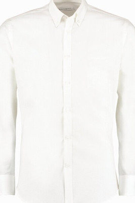 Kustom Kit KK182 - Premium Slim Fit Stretch Oxford Shirt with Long Sleeves