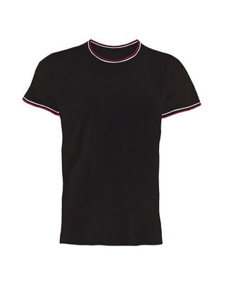 KUSTOM KIT KK519 - FASHION FIT TIPPED T-SHIRT