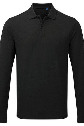 PREMIER PPS PR997 - Antimicrobial Long Sleeve Unisex Polo with HeiQ Viroblock