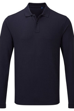 PREMIER PPS PR997 - Antimicrobial Long Sleeve Unisex Polo with HeiQ Viroblock