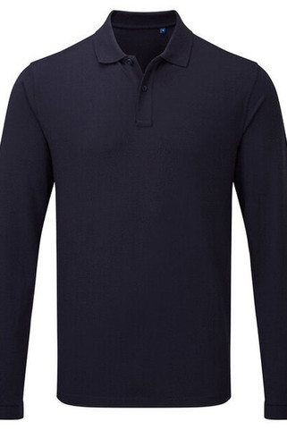 PREMIER PPS PR997 - Antimicrobial Long Sleeve Unisex Polo with HeiQ Viroblock