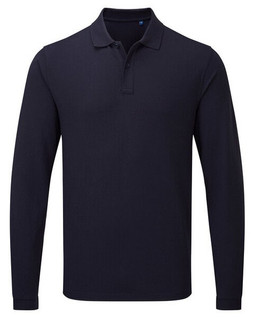 PREMIER PPS PR997 - Antimicrobial Long Sleeve Unisex Polo with HeiQ Viroblock