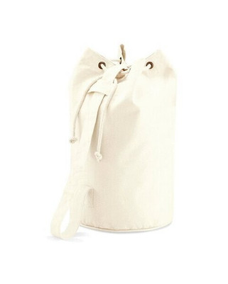 QUADRA BAGS QD27 - Durable Cotton Canvas Duffle Bag with Rope Closure