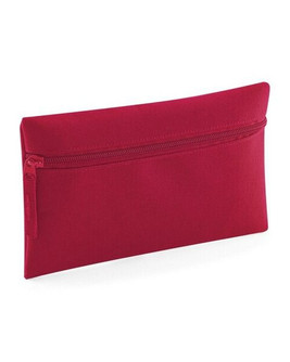 QUADRA BAGS QD442 - Durable Polyester Zippered Pencil Case with ID Label
