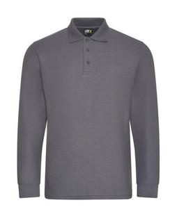 PRO RTX RX102 - Durable Long Sleeve Polo with Ribbed Collar