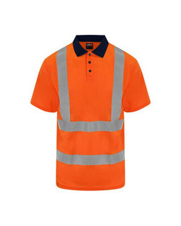 PRO RTX HIGH VISIBILITY RX710 - High Visibility Polo Shirt with Reflective Tape
