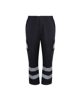 PRO RTX HIGH VISIBILITY RX760 - High Visibility Cargo Work Trousers with Reflective Tape