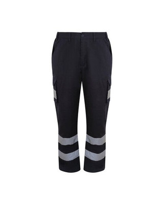 PRO RTX HIGH VISIBILITY RX760 - High Visibility Cargo Work Trousers with Reflective Tape