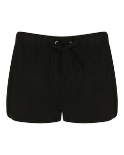 Skinni Fit SK069 - Womens Retro Cotton Shorts with Contrast Binding