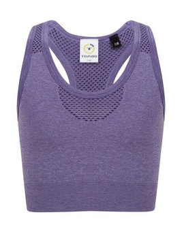 Tombo TL697 - Seamless Racerback Active Crop Top for Kids