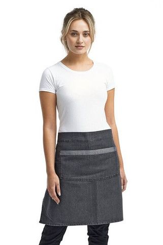 Artisan Collection by Reprime RP128 - Unisex Domain Contrast Denim Waist Apron