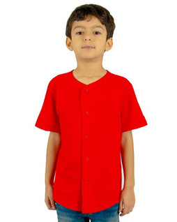 Shaka Wear SHBBJY - Youth 7 oz., 100% US Cotton Baseball Jersey