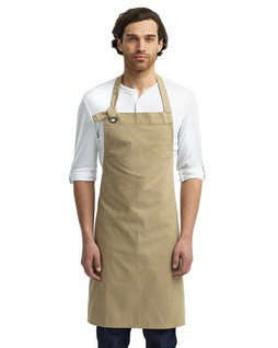 Artisan Collection by Reprime RP130 - Unisex Calibre Heavy Cotton Canvas Bib Apron