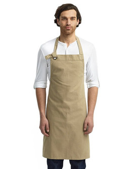 Artisan Collection by Reprime RP130 - Unisex Calibre Heavy Cotton Canvas Bib Apron