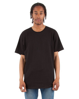 Shaka Wear SHCLT - Adult 6 oz., Curved Hem Long T-Shirt