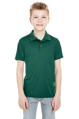 UltraClub 8210Y - Youth Cool & Dry Mesh Piqué Polo