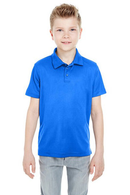 UltraClub 8210Y - Youth Cool & Dry Mesh Piqué Polo