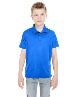 UltraClub 8210Y - Youth Cool & Dry Mesh Piqué Polo