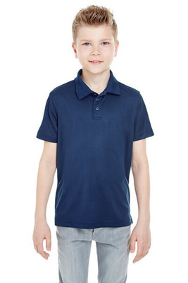 UltraClub 8210Y - Youth Cool & Dry Mesh Piqué Polo