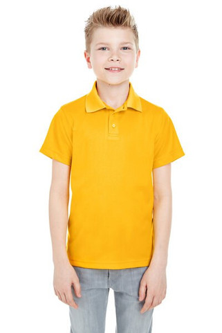 UltraClub 8210Y - Youth Cool & Dry Mesh Piqué Polo