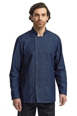 Artisan Collection by Reprime RP660 - Unisex Denim Chefs Coat