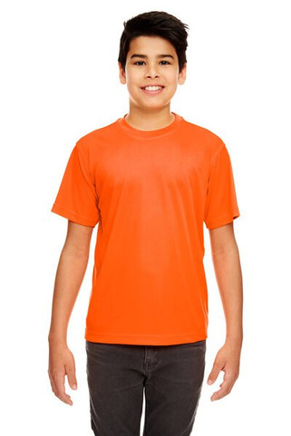UltraClub 8420Y - Youth Cool & Dry Sport Performance Interlock T-Shirt
