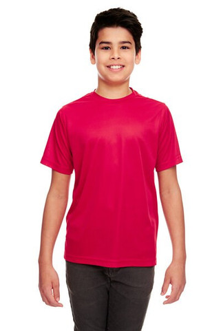 UltraClub 8420Y - Youth Cool & Dry Sport Performance Interlock T-Shirt