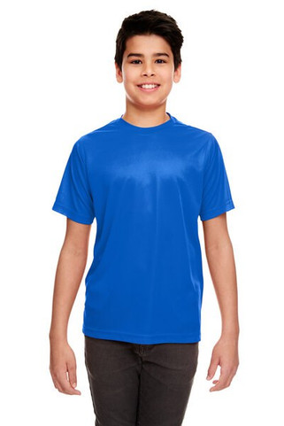 UltraClub 8420Y - Youth Cool & Dry Sport Performance Interlock T-Shirt
