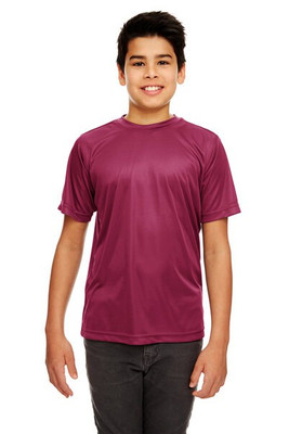 UltraClub 8420Y - Youth Cool & Dry Sport Performance Interlock T-Shirt