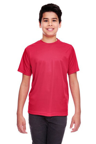 UltraClub 8420Y - Youth Cool & Dry Sport Performance Interlock T-Shirt